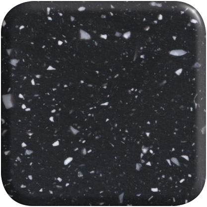 Varicor Mineralwerkstoffplatten Farbe Black Lava